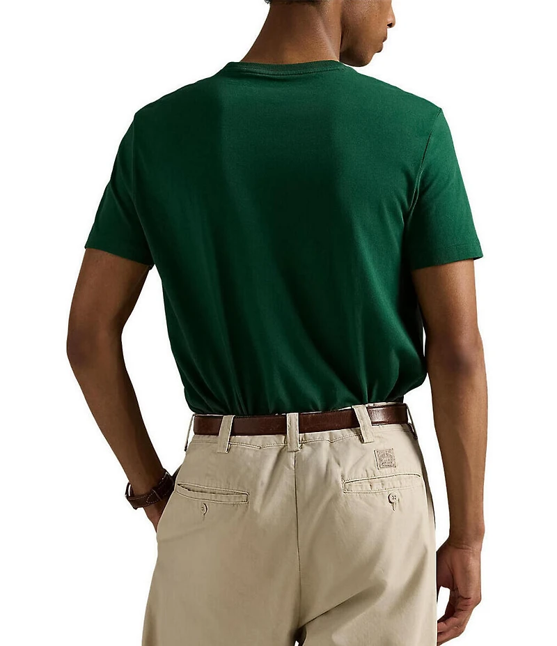 Polo Ralph Lauren Custom Slim Fit Jersey Crewneck Short Sleeve T-Shirt