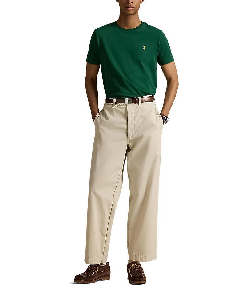 Polo Ralph Lauren Custom Slim Fit Jersey Crewneck Short Sleeve T-Shirt