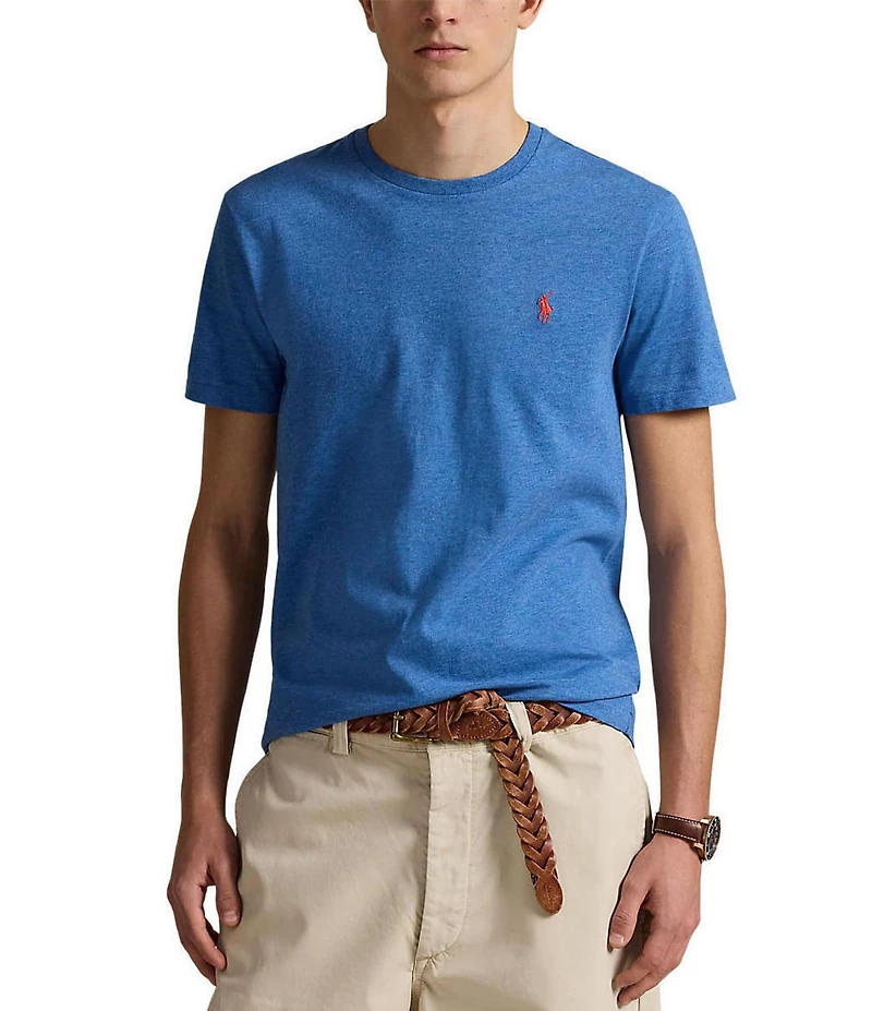 Polo Ralph Lauren Custom Slim Fit Jersey Crewneck Short Sleeve T-Shirt