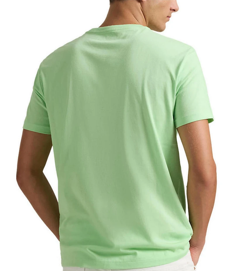 Polo Ralph Lauren Custom Slim Fit Jersey Crewneck Short Sleeve T-Shirt