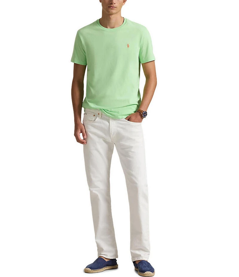 Polo Ralph Lauren Custom Slim Fit Jersey Crewneck Short Sleeve T-Shirt