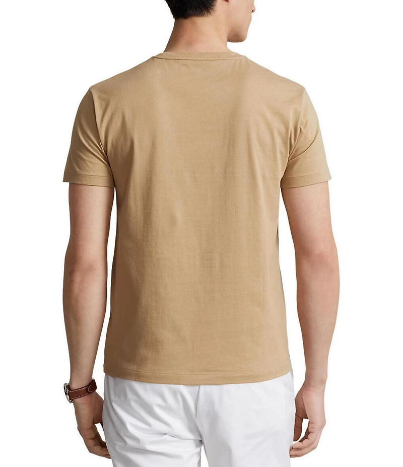 Polo Ralph Lauren Custom Slim Fit Jersey Crewneck Short Sleeve T-Shirt