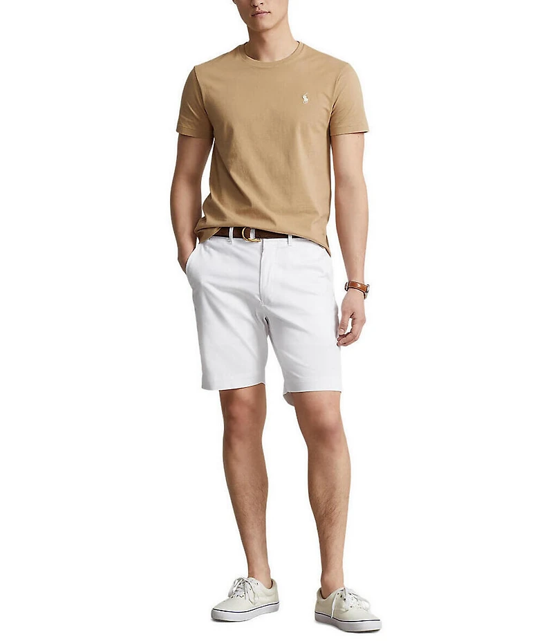 Polo Ralph Lauren Custom Slim Fit Jersey Crewneck Short Sleeve T-Shirt
