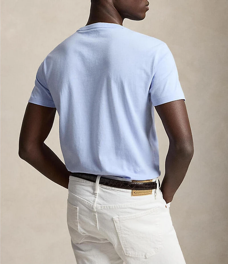 Polo Ralph Lauren Custom Slim Fit Jersey Crewneck Short Sleeve T-Shirt