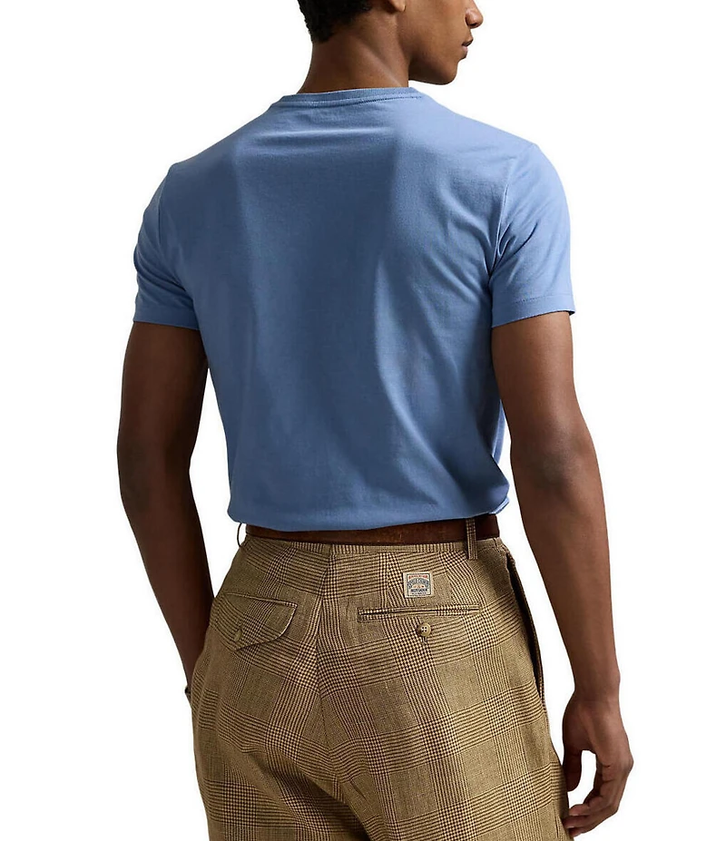 Polo Ralph Lauren Custom Slim Fit Jersey Crewneck Short Sleeve T-Shirt