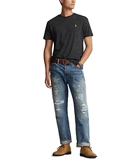 Polo Ralph Lauren Custom Slim Fit Jersey Crewneck Short Sleeve T-Shirt