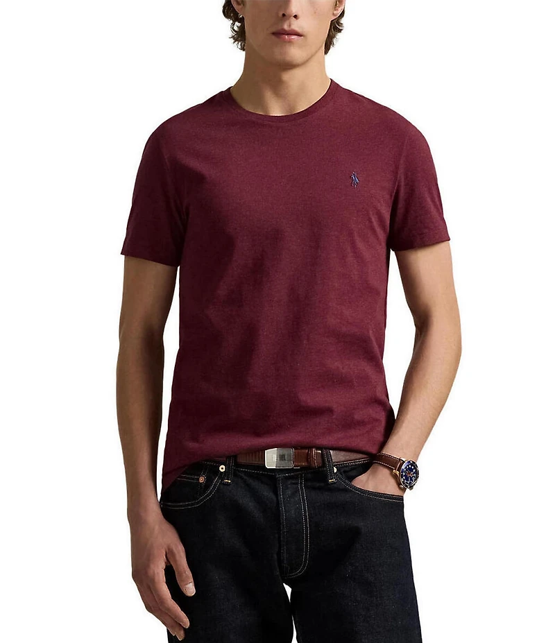 Polo Ralph Lauren Custom Slim Fit Jersey Crewneck Short Sleeve T-Shirt