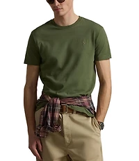 Polo Ralph Lauren Custom Slim Fit Jersey Crewneck Short Sleeve T-Shirt