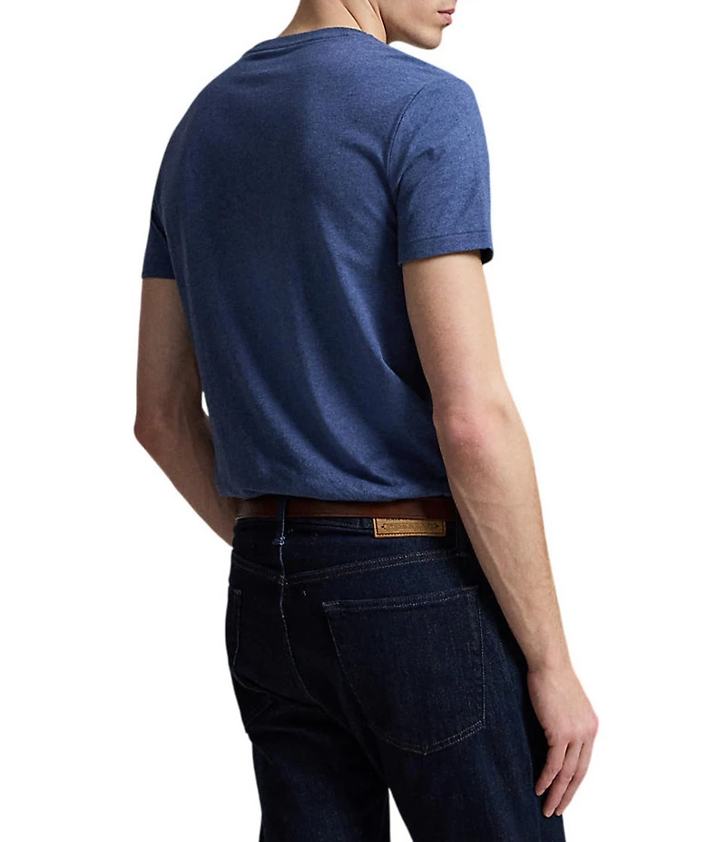 Polo Ralph Lauren Custom Slim Fit Jersey Crewneck Short Sleeve T-Shirt