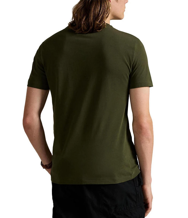 Polo Ralph Lauren Custom Slim Fit Jersey Crewneck Short Sleeve T-Shirt