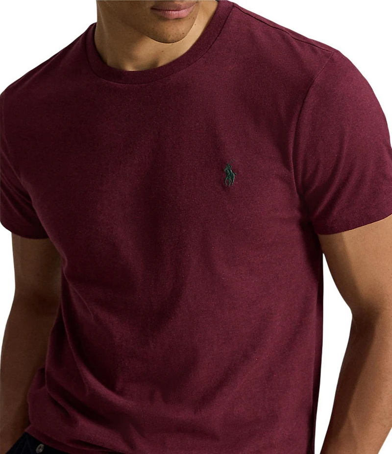 Polo Ralph Lauren Custom Slim Fit Jersey Crewneck Short Sleeve T-Shirt