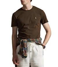 Polo Ralph Lauren Custom Slim Fit Jersey Crewneck Short Sleeve T-Shirt