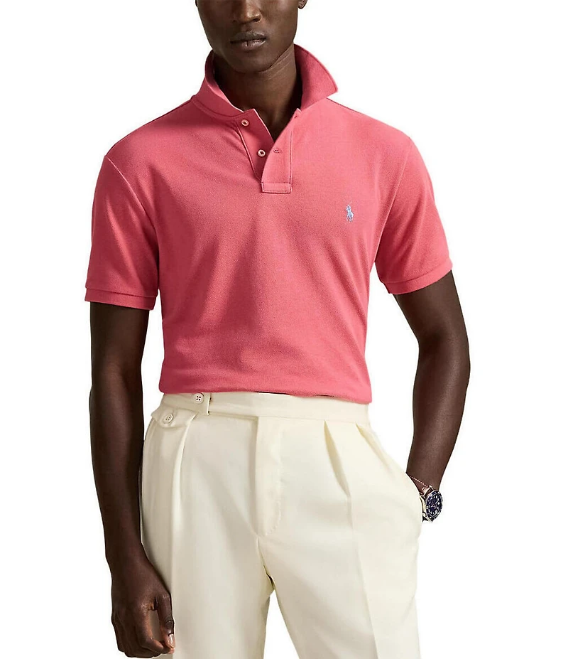 Polo Ralph Lauren Custom-Slim Fit Mesh Short-Sleeve Polo Shirt