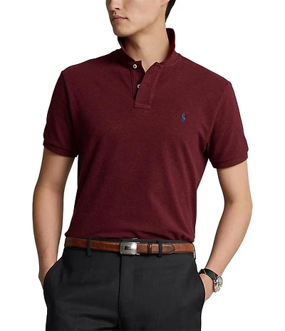 Polo Ralph Lauren Custom-Slim Fit Mesh Short-Sleeve Polo Shirt