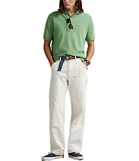 Polo Ralph Lauren Custom-Slim Fit Mesh Short-Sleeve Polo Shirt