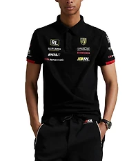 Polo Ralph Lauren Racing Custom Slim Fit Stretch Mesh Short-Sleeve Polo Shirt