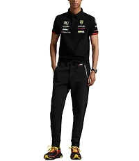 Polo Ralph Lauren Racing Custom Slim Fit Stretch Mesh Short-Sleeve Polo Shirt