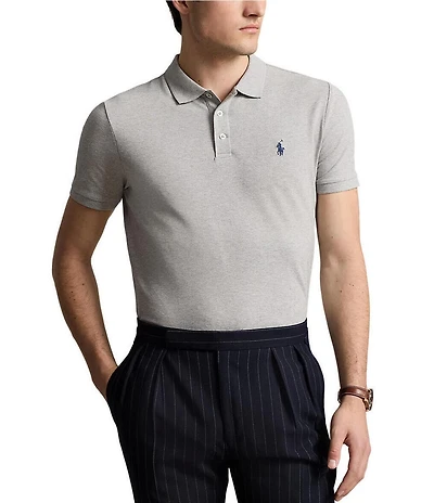 Polo Ralph Lauren Custom Slim Fit Stretch Mesh Short Sleeve Polo Shirt
