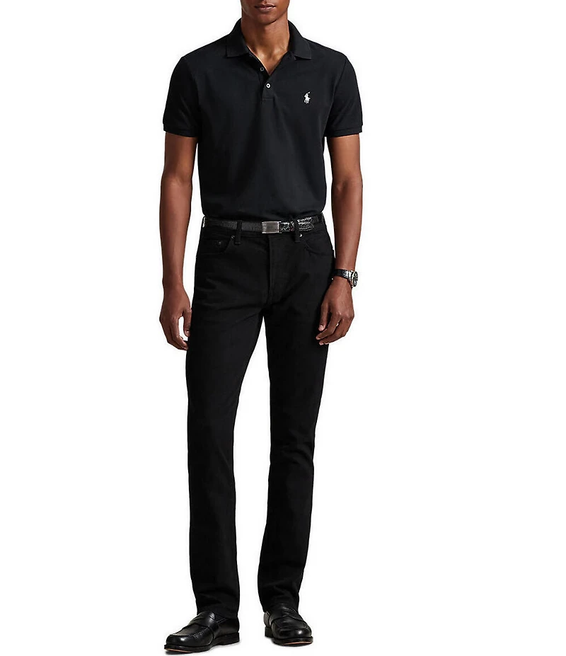 Polo Ralph Lauren Custom Slim Fit Stretch Mesh Short Sleeve Polo Shirt