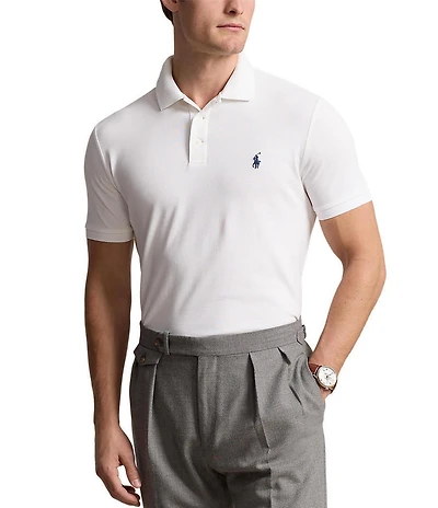 Polo Ralph Lauren Custom Slim Fit Stretch Mesh Short Sleeve Polo Shirt