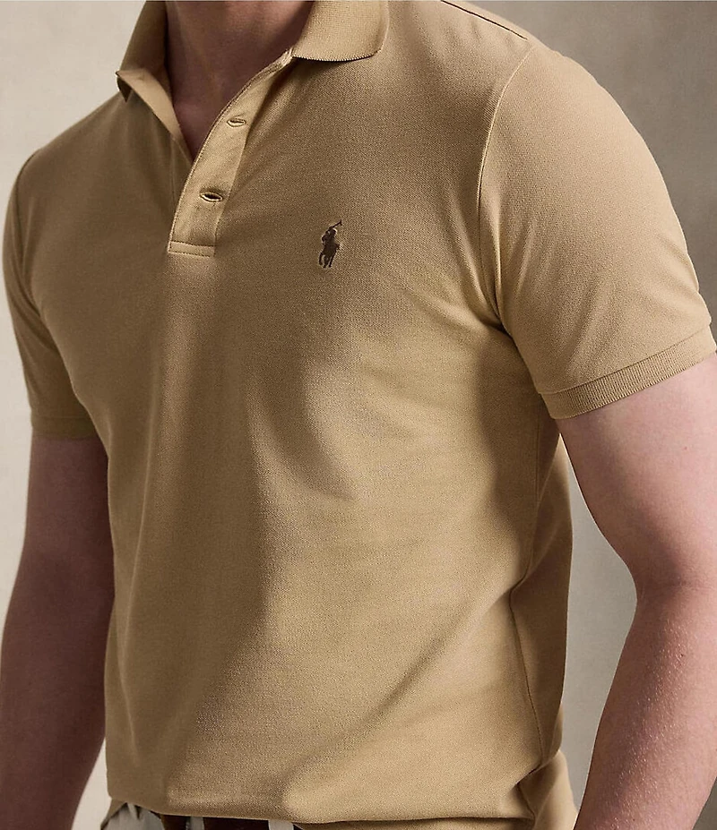 Polo Ralph Lauren Custom Slim Fit Stretch Mesh Short Sleeve Polo Shirt