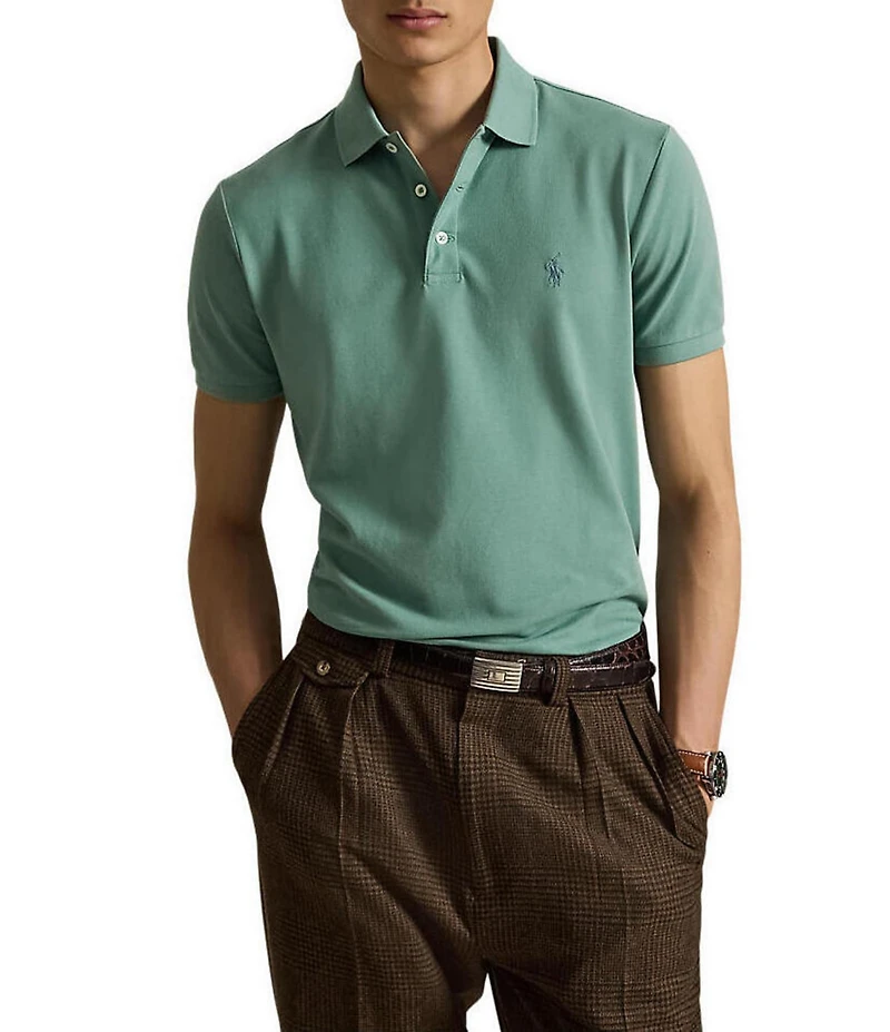 Polo Ralph Lauren Custom Slim Fit Stretch Mesh Short Sleeve Polo Shirt