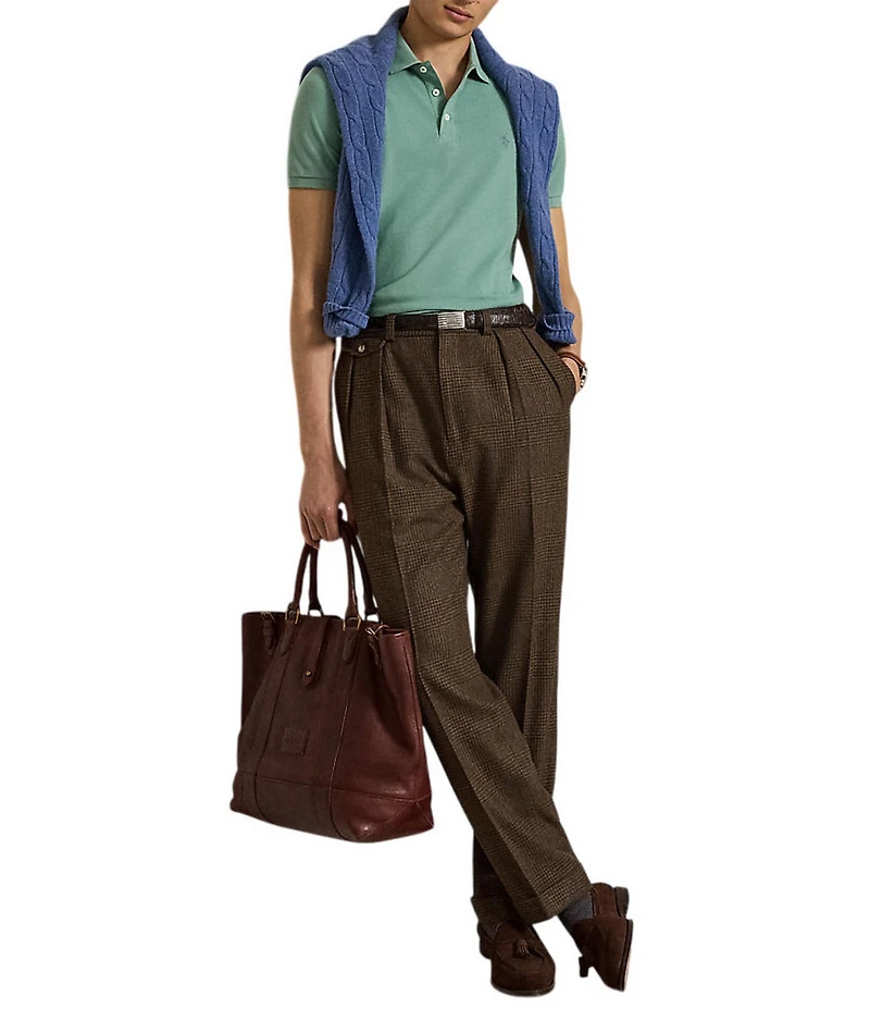 Polo Ralph Lauren Custom Slim Fit Stretch Mesh Short Sleeve Polo Shirt