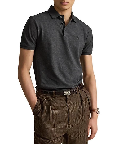Polo Ralph Lauren Custom Slim Fit Stretch Mesh Short Sleeve Polo Shirt