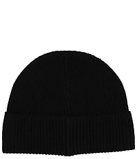 Polo Ralph Lauren Denim Bear Embroidered Knit Wool Blend Beanie