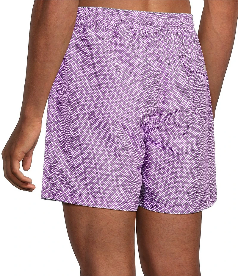 Polo Ralph Lauren Diamond 5.75#double; Inseam Traveler Swim Trunks