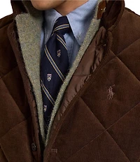 Polo Ralph Lauren Diamond-Quilted Corduroy Vest