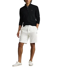 Polo Ralph Lauren Double-Knit 9#double; Inseam Shorts