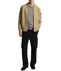 Polo Ralph Lauren Double-Knit Bomber Jacket