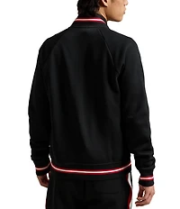 Polo Ralph Lauren Racing Stripe Double-Knit Bomber Jacket