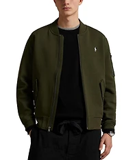 Polo Ralph Lauren Double-Knit Bomber Jacket