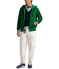 Polo Ralph Lauren Double-Knit Full-Zip Hoodie Jacket