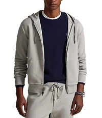 Polo Ralph Lauren Double-Knit Full-Zip Hoodie Jacket