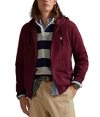 Polo Ralph Lauren Double-Knit Full-Zip Hoodie Jacket