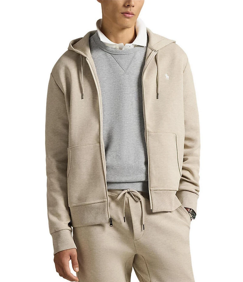 Polo Ralph Lauren Double-Knit Full-Zip Hoodie Jacket