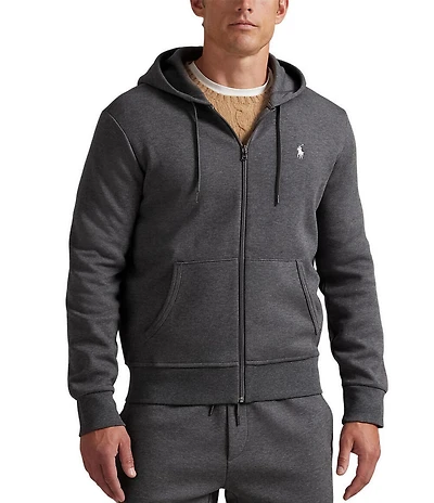 Polo Ralph Lauren Double-Knit Full-Zip Hoodie Jacket