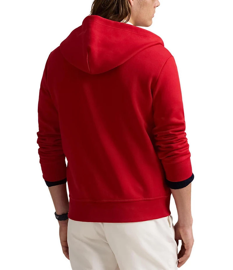 Polo Ralph Lauren Double-Knit Full-Zip Hoodie Jacket