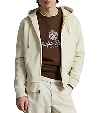 Polo Ralph Lauren Double Knit Full Zip Hoodie Jacket