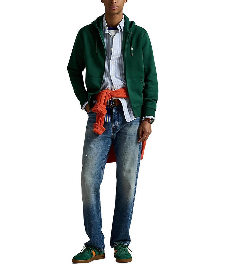 Polo Ralph Lauren Double-Knit Full-Zip Hoodie Jacket