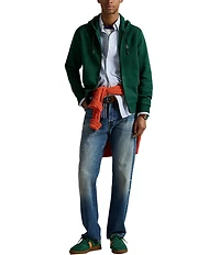 Polo Ralph Lauren Double-Knit Full-Zip Hoodie Jacket