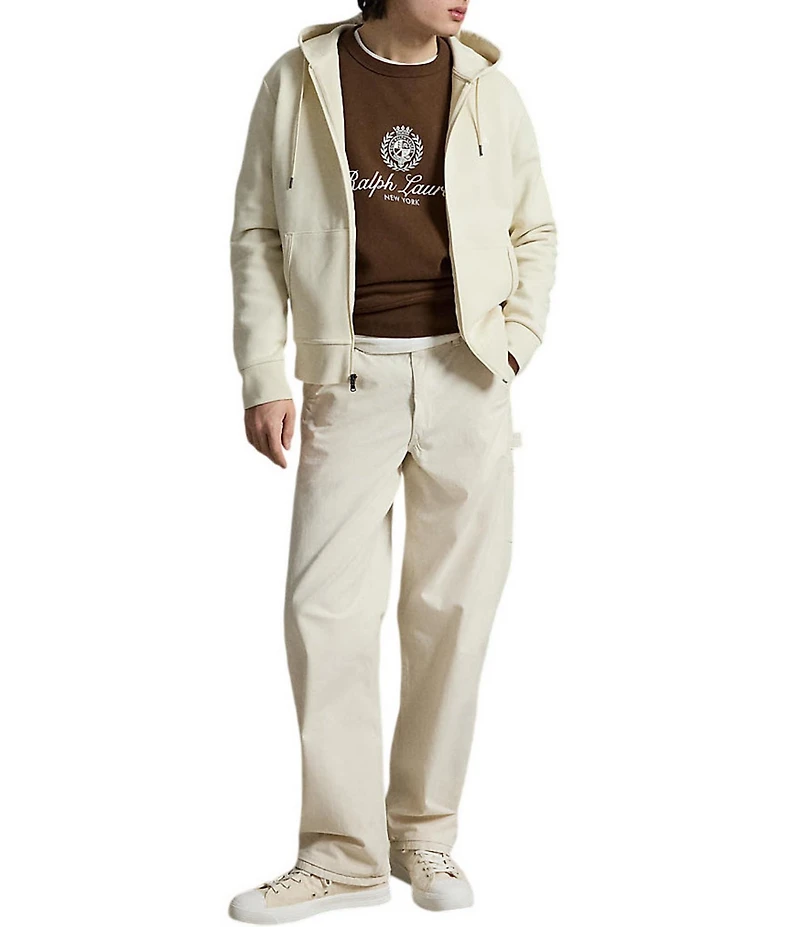 Polo Ralph Lauren Double Knit Full Zip Hoodie Jacket