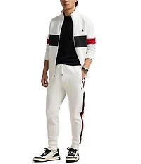 Polo Ralph Lauren Striped Motorsport Double-Knit Jogger Pants