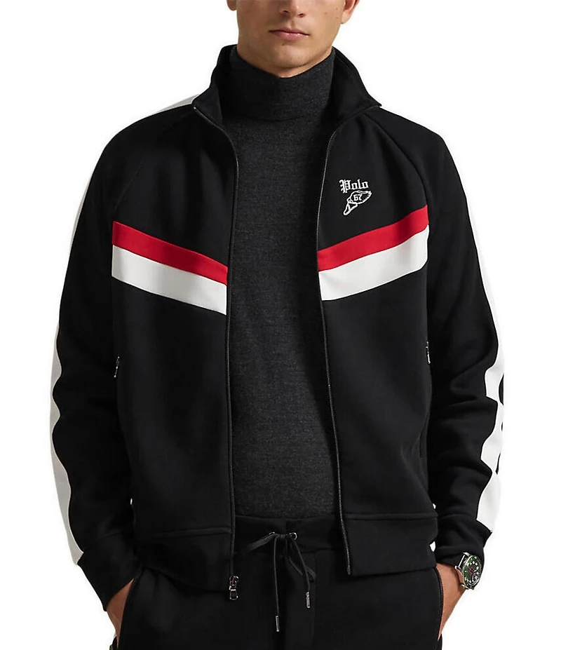 Polo Ralph Lauren Double-Knit Long Sleeve Track Jacket