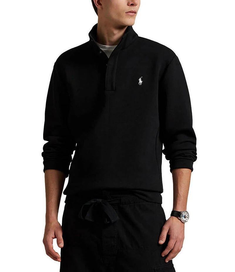 Polo Ralph Lauren Double-Knit Mockneck Pullover