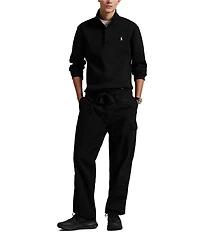 Polo Ralph Lauren Double-Knit Mockneck Pullover