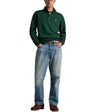 Polo Ralph Lauren Double-Knit Mockneck Pullover